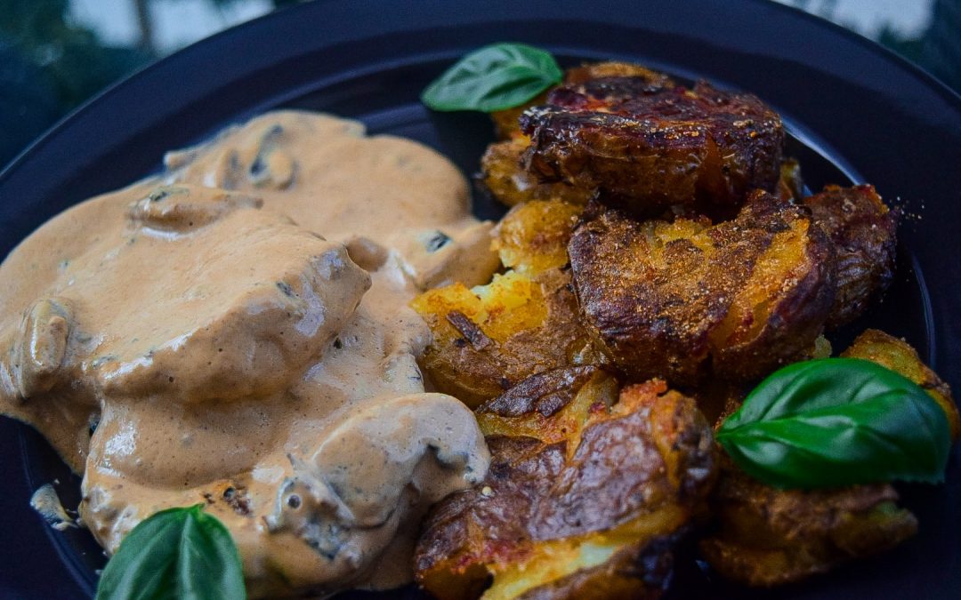 Snabba Biffar i Svampsås